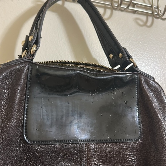 EUC Kate Spade Faux Leather Satchel Bucket Crossbody Bag - Picture 5 of 12